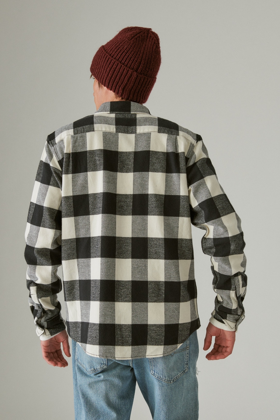 plaid utility cloud soft long sleeve flannel